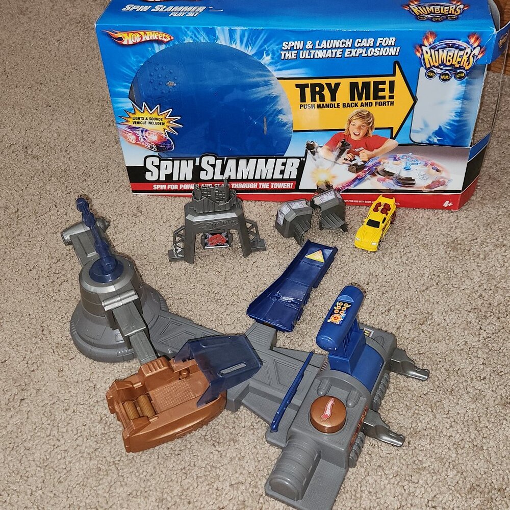 HotWheels Spin Slammer Play Set *READ